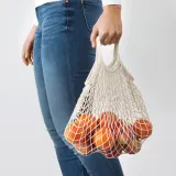 IKEA KUNGSFORS (ИКЕА КУНГСФОРС) — Мешок с сеткой, упаковка из 2 штук, натуральный — фото 4