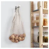 IKEA KUNGSFORS (ИКЕА КУНГСФОРС) — Мешок с сеткой, упаковка из 2 штук, натуральный — фото 5