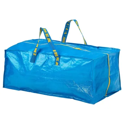 IKEA FRAKTA (ИКЕА ФРАКТА) — Сумка для коляски, синяя, 73x35x30 см 76 л