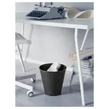 IKEA FNISS (ИКЕА ФНИСС) — Корзина для мусора, черная, 10 л — фото 2