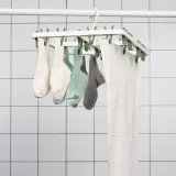 IKEA SLIBB (ИКЕА СЛИББ) — Подвесная сушилка 24 прищепки, зеленый — фото 3
