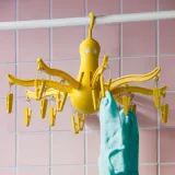 IKEA PRESSA (ИКЕА ПРЕССА) — Вешалка для 16 предметов одежды, желтая — фото 3