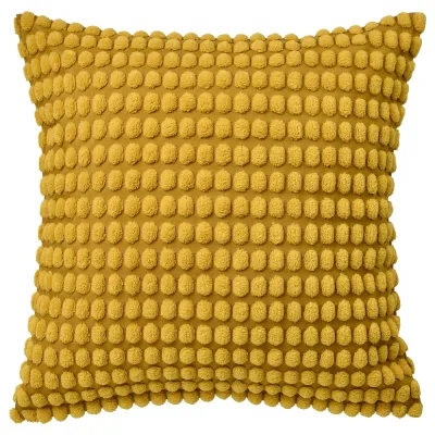 IKEA SVARTPOPPEL (ИКЕА СВАРТПОППЕЛ) — Наволочка, желтая, 50x50 см