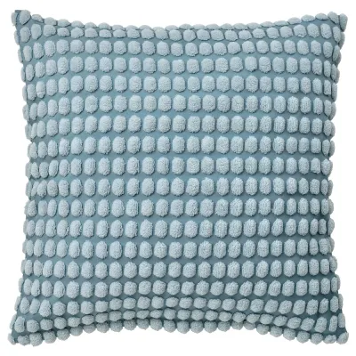 IKEA SVARTPOPPEL (ИКЕА СВАРТПОППЕЛ) — Наволочка, бледно-голубая, 50x50 см
