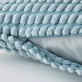 IKEA SVARTPOPPEL (ИКЕА СВАРТПОППЕЛ) — Наволочка, бледно-голубая, 50x50 см — фото 2