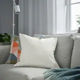 IKEA SANELA (ИКЕА САНЕЛА) — Наволочка, кремовая, 50x50 см — фото 2