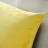 IKEA SANELA (ИКЕА САНЕЛА) — Наволочка, бледно-желтая, 40x58 см — фото 4