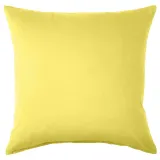IKEA SANELA (ИКЕА САНЕЛА) — Наволочка, светло-желтая, 50x50 см — фото 1
