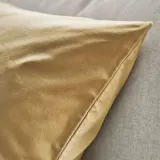 IKEA SANELA (ИКЕА САНЕЛА) — Наволочка, бежево-желтая, 65x65 см — фото 4