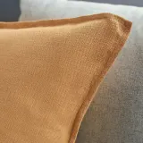 IKEA LAGERPOPPEL (ИКЕА ЛАГЕРПОППЕЛ) — Наволочка, желто-бежевая, 50x50 см — фото 4