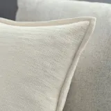 IKEA LAGERPOPPEL (ИКЕА ЛАГЕРПОППЕЛ) — Наволочка, кремовая, 50x50 см — фото 4
