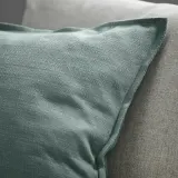 IKEA LAGERPOPPEL (ИКЕА ЛАГЕРПОППЕЛ) — Наволочка, светло-сине-серая, 50x50 см — фото 4