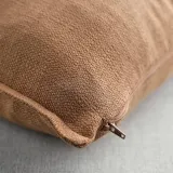 IKEA LAGERPOPPEL (ИКЕА ЛАГЕРПОППЕЛ) — Наволочка, светло-коричневая, 40x58 см — фото 3