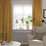 IKEA KUSTFLY (ИКЕА КУСТФЛЙ) — Наволочка, бежевый/черный, 50x50 см — фото 6