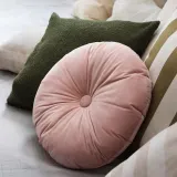 IKEA KRANSBORRE (ИКЕА КРАНСБОРРЕ) — Подушка, светло-розовая, 40 см — фото 5