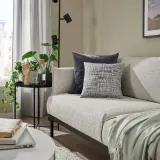 IKEA JORDKASTANJ (ИКЕА ЙОРДКАСТАНЙ) — Подушка, серая, 40x40 см — фото 2