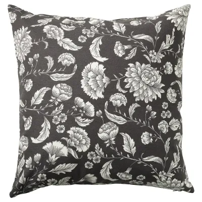 IKEA IDALINNEA (ИКЕА ИДАЛИННЕА) — Наволочка, антрацит, 50x50 см