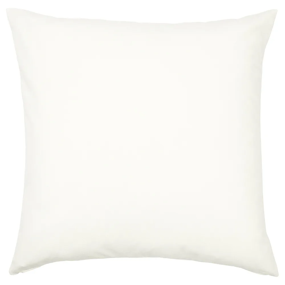 IKEA HJÄRTERÖ (ИКЕА ХЙЭРТЕРО) — Наволочка, кремовая, открытая/внутренняя, 65x65 см