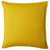 IKEA GURLI (ИКЕА ГУРЛИ) — Наволочка, желтая, 50x50 см — фото 1
