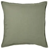 IKEA DYTÅG (ИКЕА ДУТОГ) — Наволочка, серо-зеленая, 50x50 см — фото 1