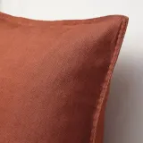 IKEA DYTÅG (ИКЕА ДУТОГ) — Наволочка, красно-коричневая, 50x50 см — фото 4