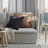 IKEA DYTÅG (ИКЕА ДУТОГ) — Наволочка, темно-бежевая, 65x65 см — фото 2