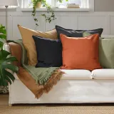 IKEA DYTÅG (ИКЕА ДУТОГ) — Наволочка, темно-бежевая, 65x65 см — фото 5