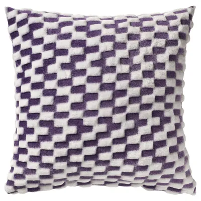 IKEA BLÅSKATA (ИКЕА БЛОСКАТА) — Наволочка, фиолетовый/узор, 50x50 см