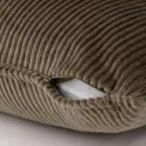 IKEA ÅSVEIG (ИКЕА ОСВЕИГ) — Наволочка, серо-коричневая, 40x58 см — фото 3