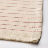 IKEA VIPPSTARR (ИКЕА ВИППСТАРР) — Скатерть, полосатый узор, красный/натуральный, 150x150 см — фото 4