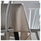 IKEA VIPPSTARR (ИКЕА ВИППСТАРР) — Скатерть, полосатый узор, красный/натуральный, 150x150 см — фото 7
