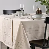 IKEA VÅRARV (ИКЕА ВОРАРВ) — Бегунок, темно-серый/натуральный, 35x150 см — фото 6