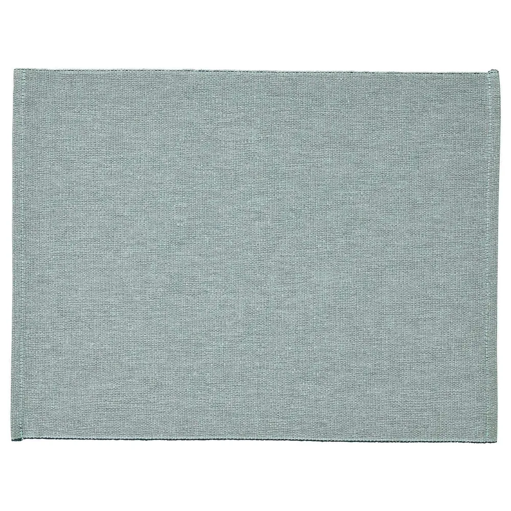 IKEA SVARTSENAP (ИКЕА СВАРТСЕНАП) — Коврик, зелено-голубой, 35x45 см