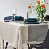 IKEA SVARTSENAP (ИКЕА СВАРТСЕНАП) — Настольная скатерть, серая, 35x130 см — фото 6