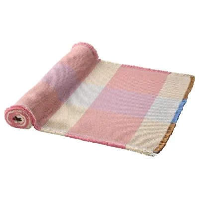 IKEA STRANDFLOKA (ИКЕА СТРАНДФЛОКА) — Бегунок, рисунок/многоцветный, 35x130 см