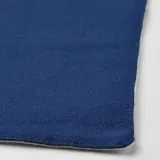 IKEA NISSÖGA (ИКЕА НИССОГА) — Коврик, белый/синий, 45x35 см — фото 3