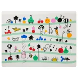 IKEA GRÖNFINK (ИКЕА ГРОНФИНК) — Коврик, разноцветный, 30x40 см — фото 1