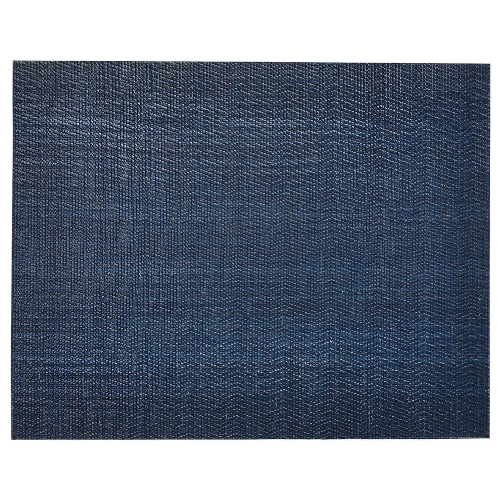 IKEA FLYGFISK (ИКЕА ФЛЙГФИСК) — Коврик, темно-синий, 38x30 см