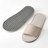 IKEA SKOVELSJÖN (ИКЕА СКОВЕЛШОН) — Тапочки, бежевый, S/M — фото 2