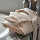 IKEA BJÄLVEN (ИКЕА БЙЭЛВЕН) — Халат, бежевый, S/M — фото 3