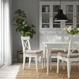 IKEA VATTENMOTT (ИКЕА ВАТТЕНМОТТ) — Подушка для стула, бежевая, 40x38x5,0 см — фото 2