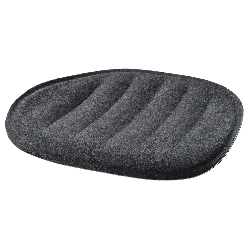 IKEA PYNTEN (ИКЕА ПЙНТЕН) — Подушка для стула, темно-серая, 41x43 см