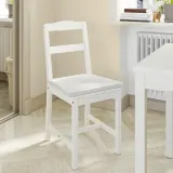 IKEA JUSTINA (ИКЕА ЙУСТИНА) — Подушка для стула, натуральная, 42/35x40x4 см — фото 2