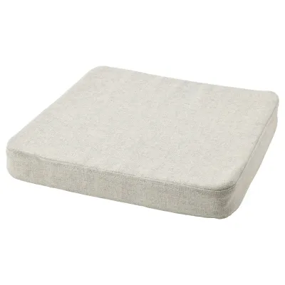 IKEA ÅKERVINDEFLY (ИКЕА ОКЕРВИНДЕФЛУ) — Подушка для стула, бежевая, 39/35x37x5 см