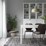 IKEA ÄLVGRÄSMAL (ИКЕА ЭЛВГРЭСМАЛ) — Подушка для стула, серая, 32,6/31,3x33x3 см — фото 2