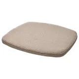 IKEA ÄLVGRÄSMAL (ИКЕА ЭЛВГРЭСМАЛ) — Подушка для стула, бежевая, 32,6/31,3x33x3 см — фото 1