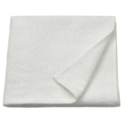 IKEA LUDDVIAL (ИКЕА ЛУДДВИАЛ) — Полотенце банное, белое, 55x120 см
