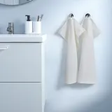IKEA LUDDVIAL (ИКЕА ЛУДДВИАЛ) — Полотенце для рук, белое, 40x60 см — фото 3
