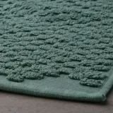 IKEA FJÄLLKATTFOT (ИКЕА ФЙЭЛЛКАТТФОТ) — Коврик для ванной комнаты, бирюзовый, 50x80 см — фото 2