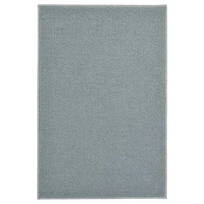 IKEA FINTSEN (ИКЕА ФИНТСЕН) — Коврик для ванной комнаты, серый, 40x60 см